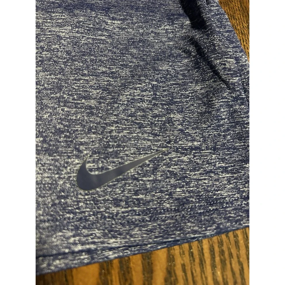 Nike‎ Shirt Womens L Blue Dri-FIT Spaghetti Strap Activewear Tank Top Athleisure